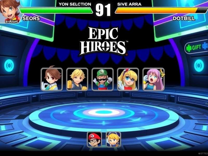 Epic Smash Heroes gameplay screenshot